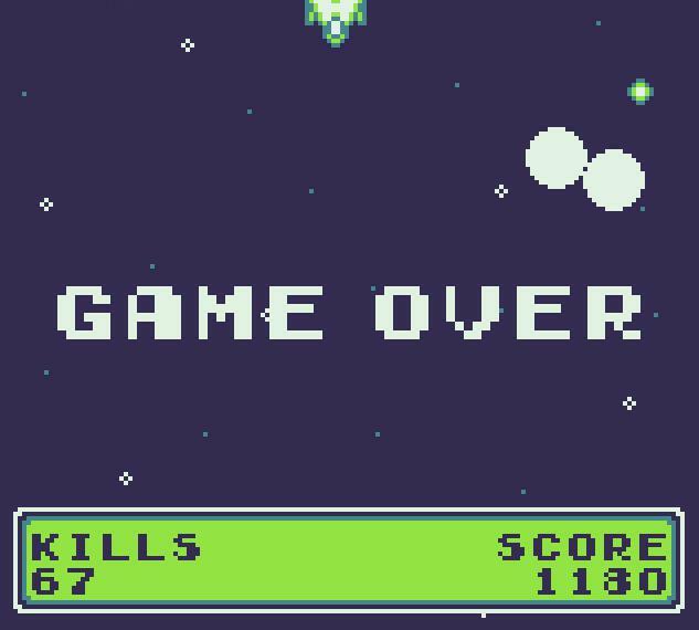 ZERO - GBJam #8 Space Shooter