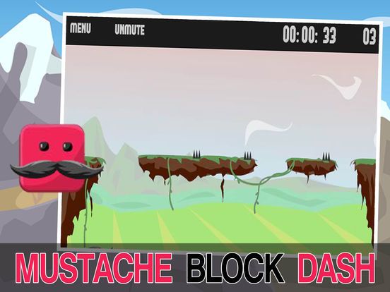 Mustache Block Dash