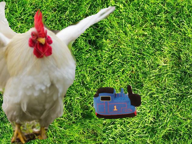 plushie Thomas's chicken run