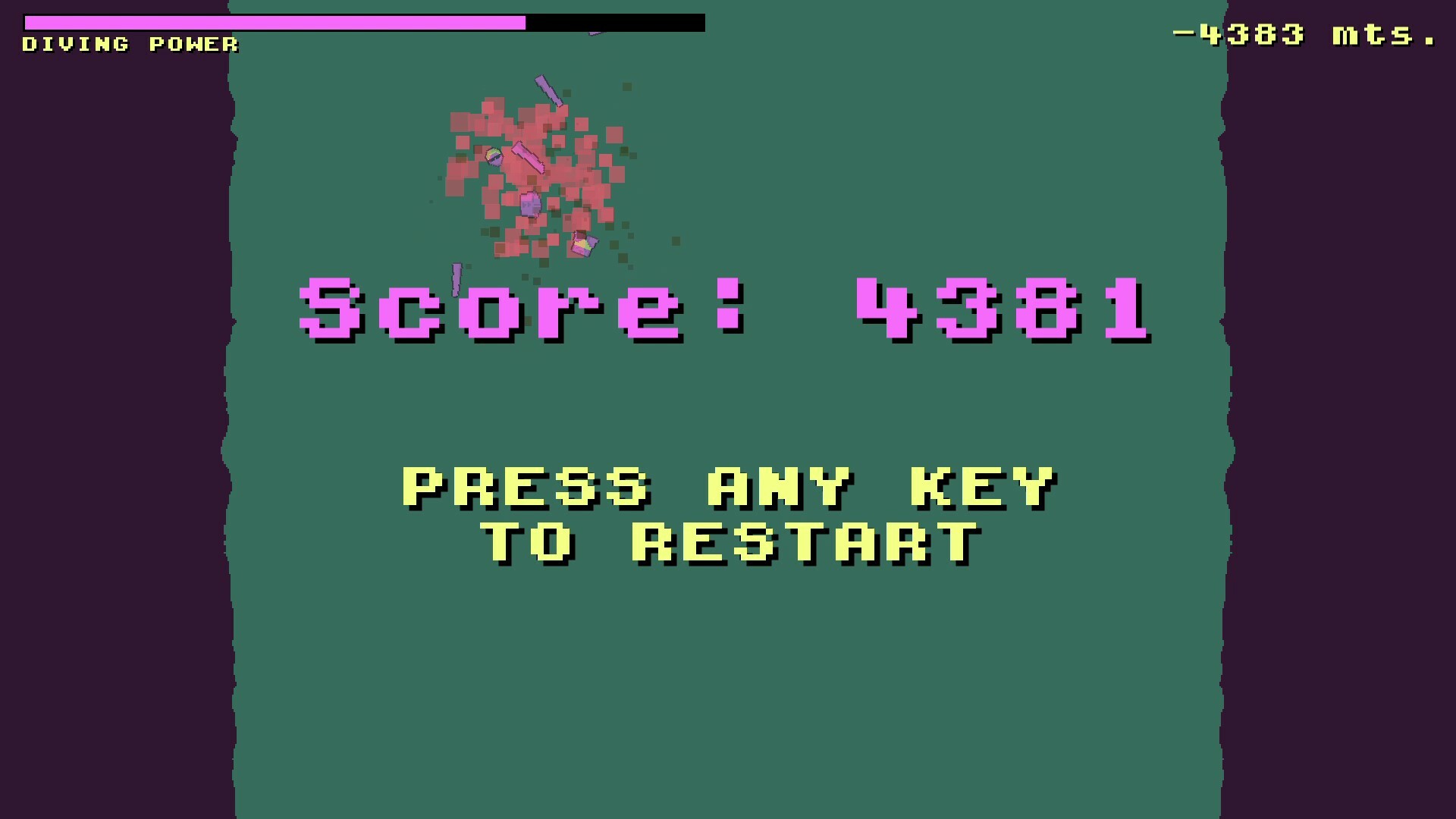 Super Deep Olympic Diver (LudumDare 48)