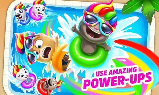 Talking Tom Pool Puzzle Game screenshot