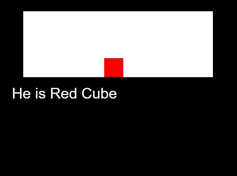 Red Cube's new adventure