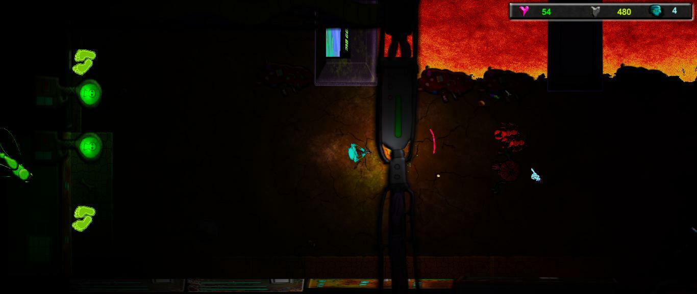 Action Bot vs Space Insects