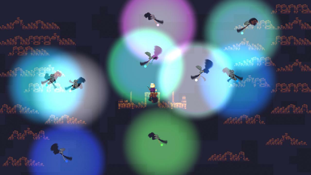 Bat Hunter Light Show! Advanced Lighting and Audio Construct 3 Tutorial