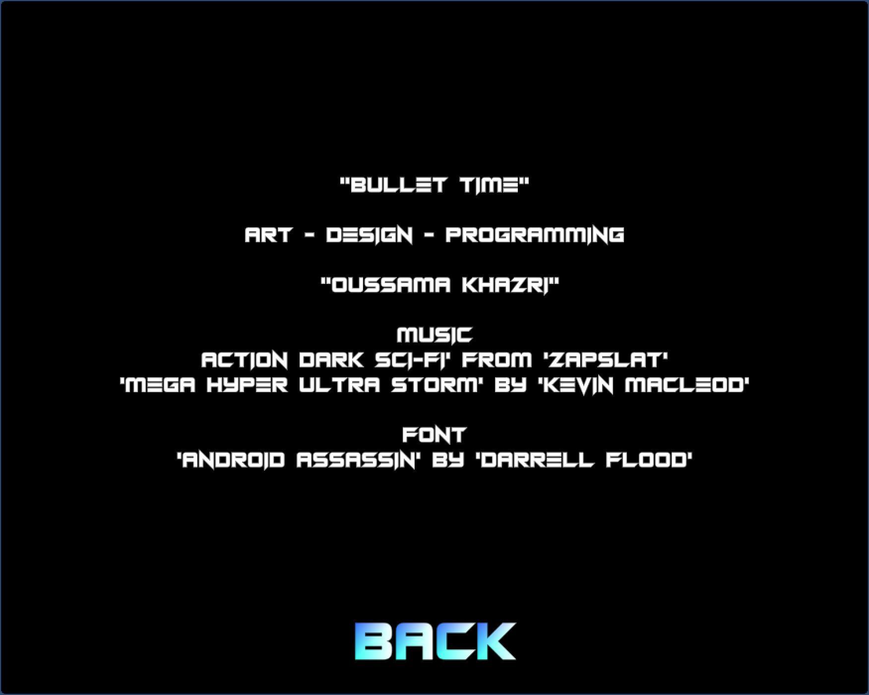 Bullet Time (itch) (Oussama Khazri)