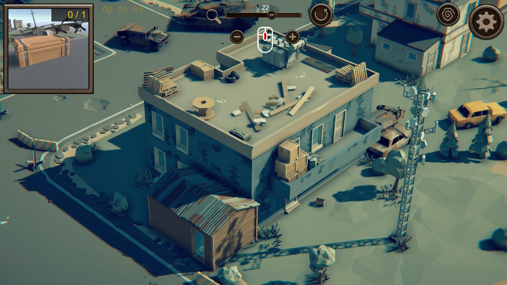 Hidden Battle Top-Down 3D