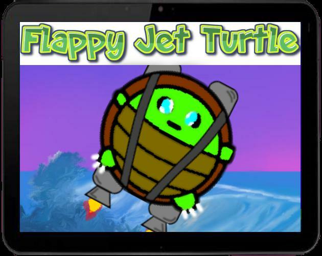 Flappy Jet Turtle