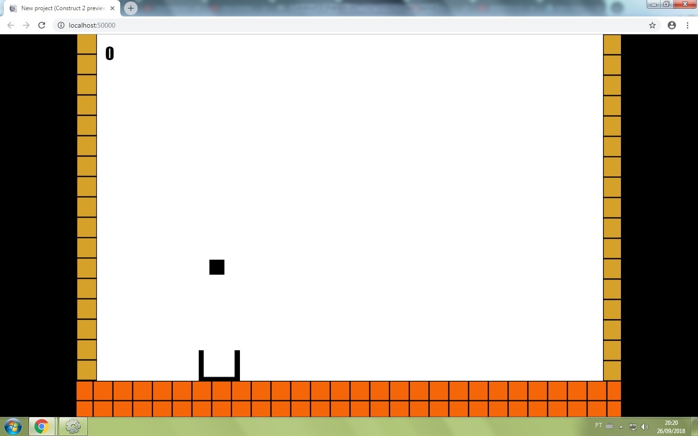 Pegue o cubo, pegue o cubo, pegue o cubo agora!