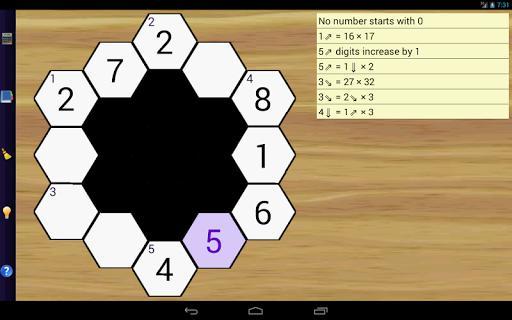Math Hexagon Puzzles