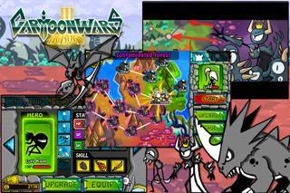 Cartoon Wars 2: Heroes gameplay visual