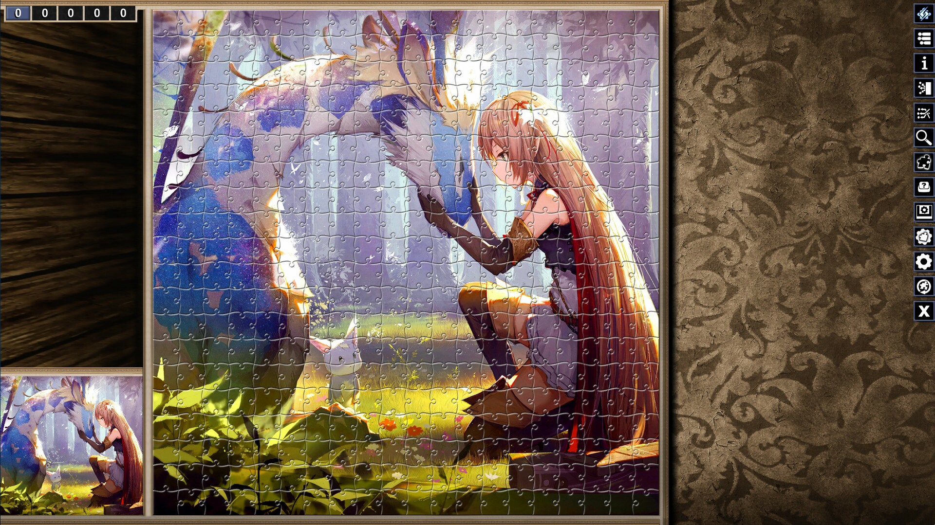 Pixel Puzzles Illustrations & Anime