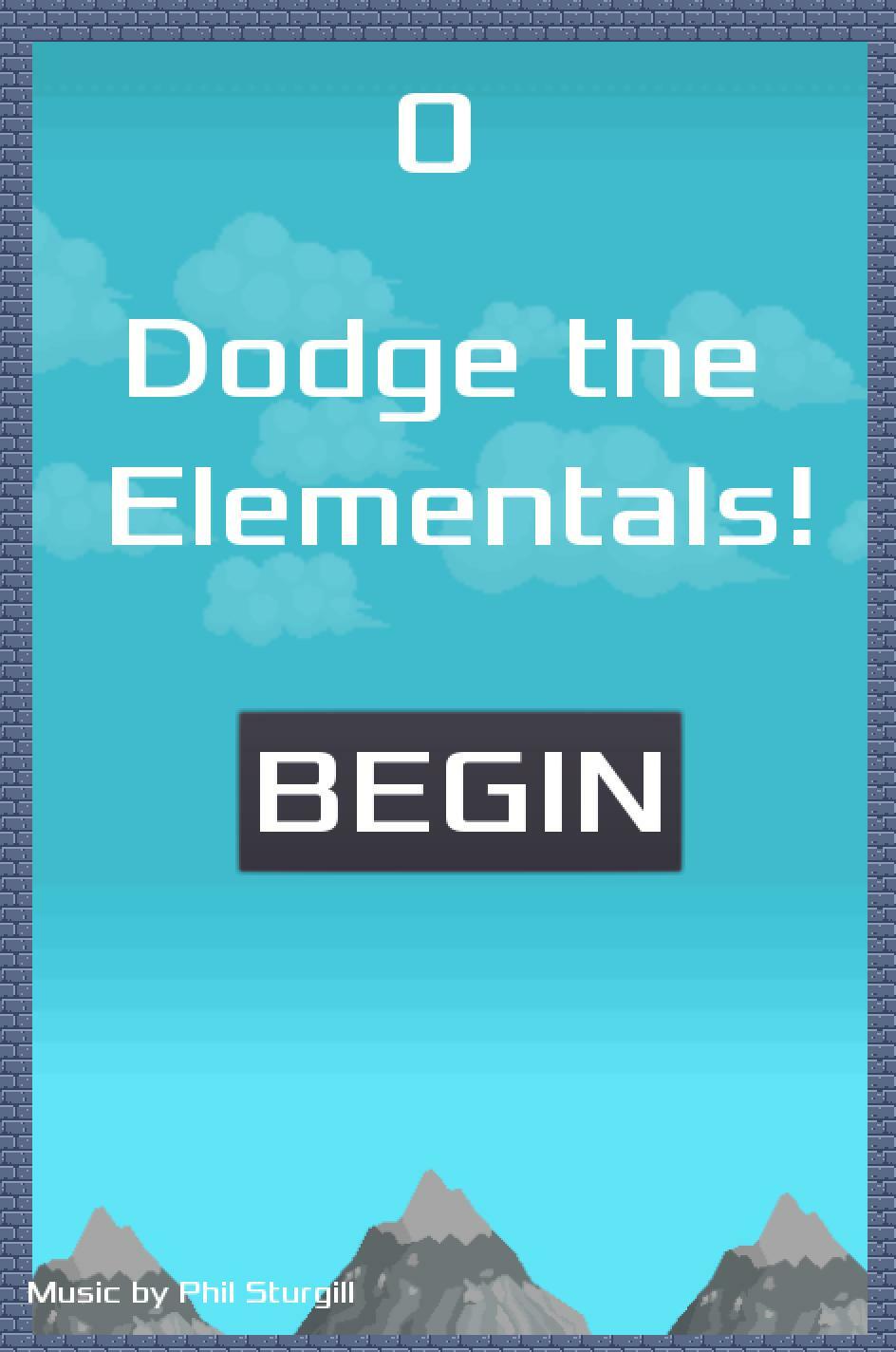 Dodge the Elementals