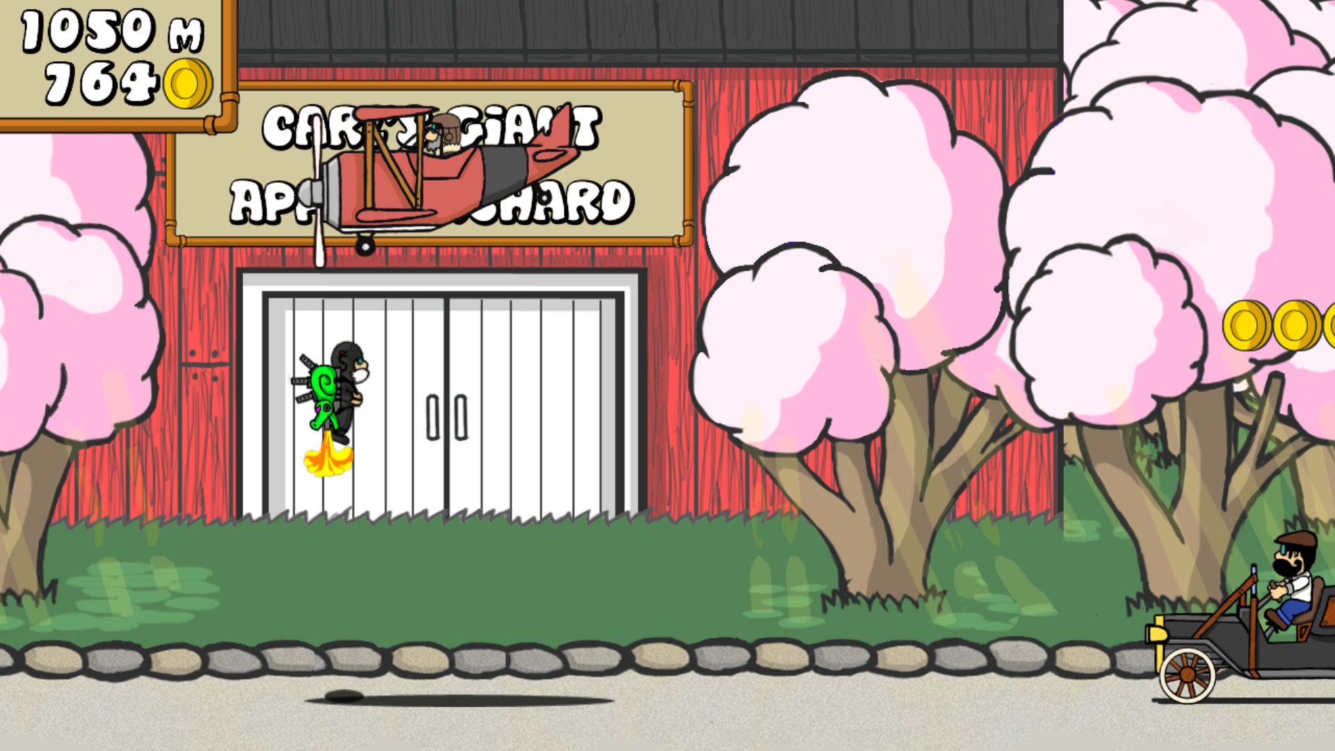 Dr. Gentleman's Jetpack Run