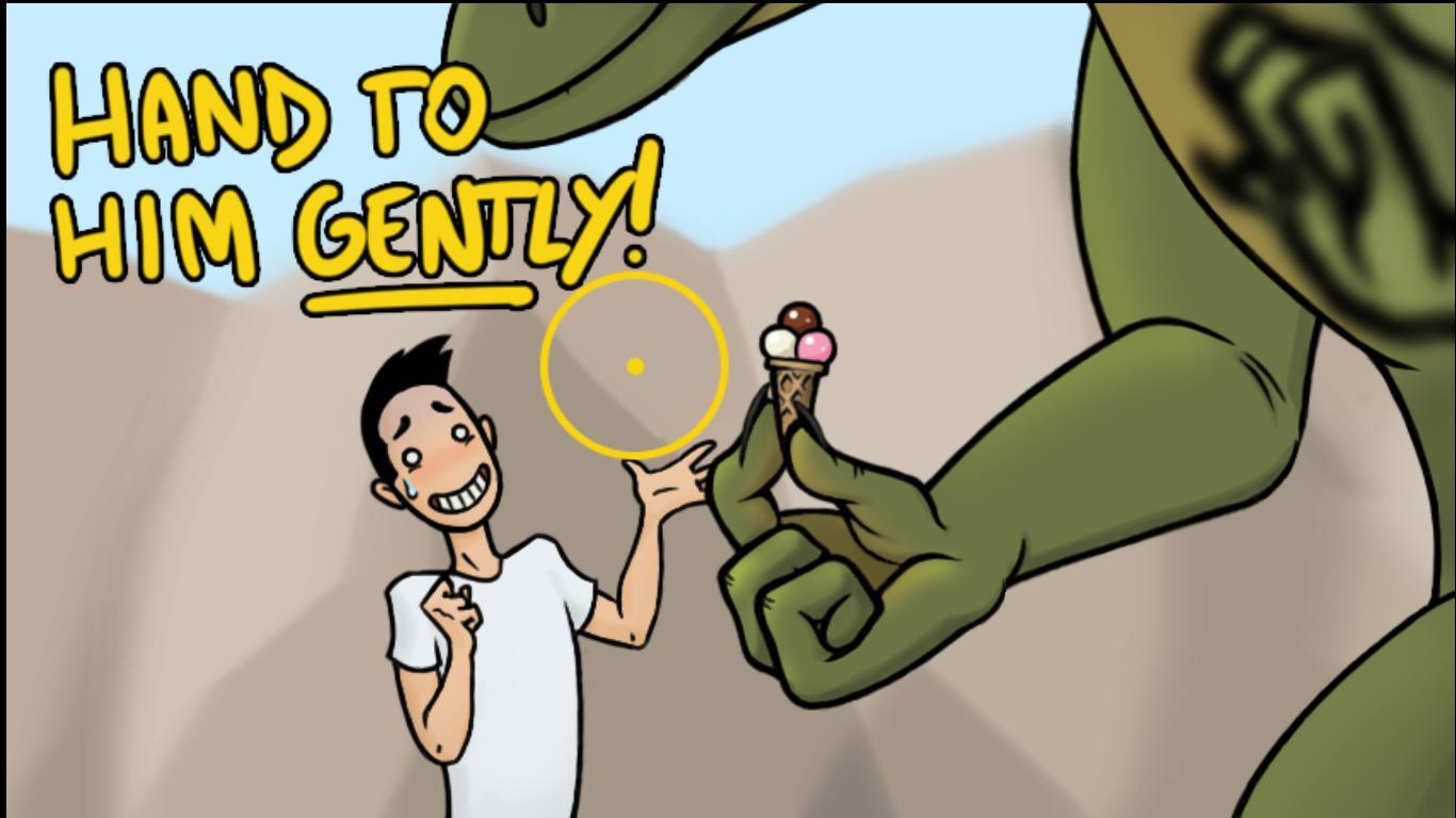 NotZilla Ice Cream Vendor