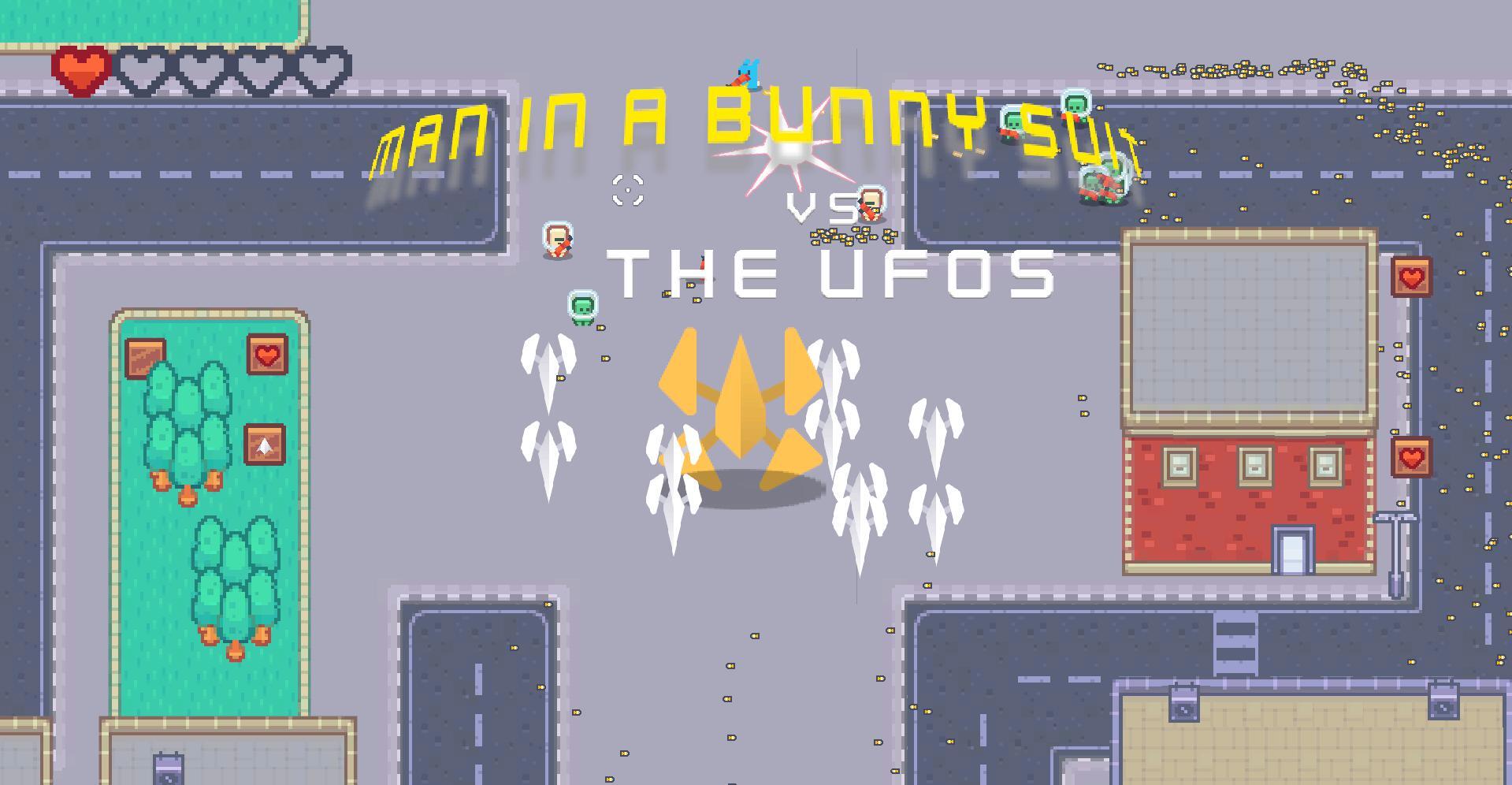 Man in a Bunny Suit vs the UFOs