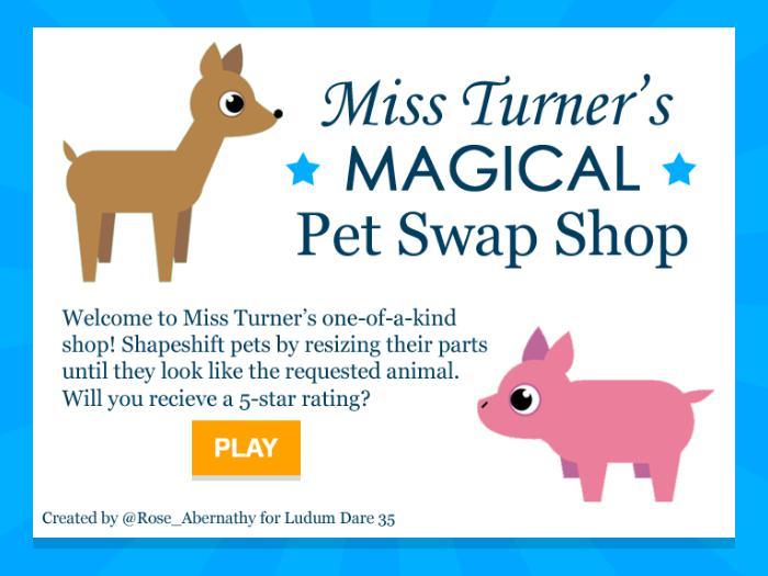 Miss Turner's Magical Pet Swap Shop