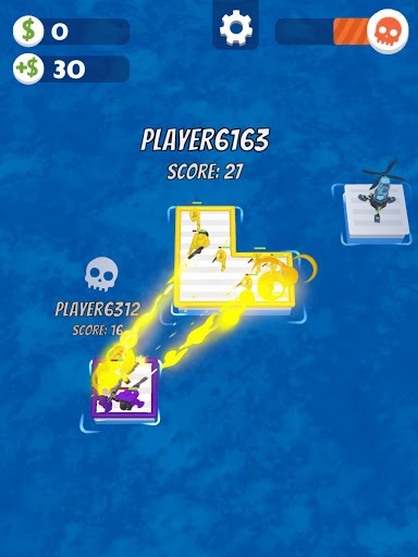 War of Rafts: Crazy Sea Battle