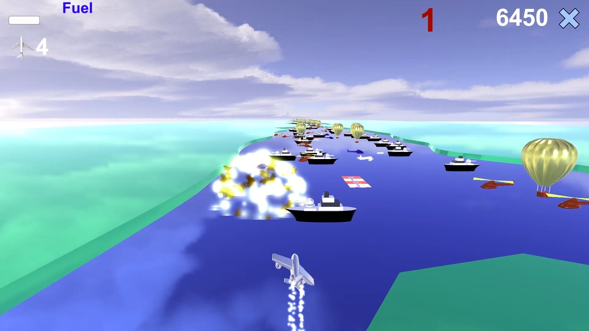 River Raid 3D