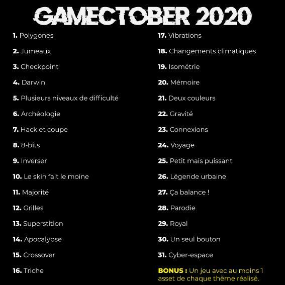 Gamectober 2020