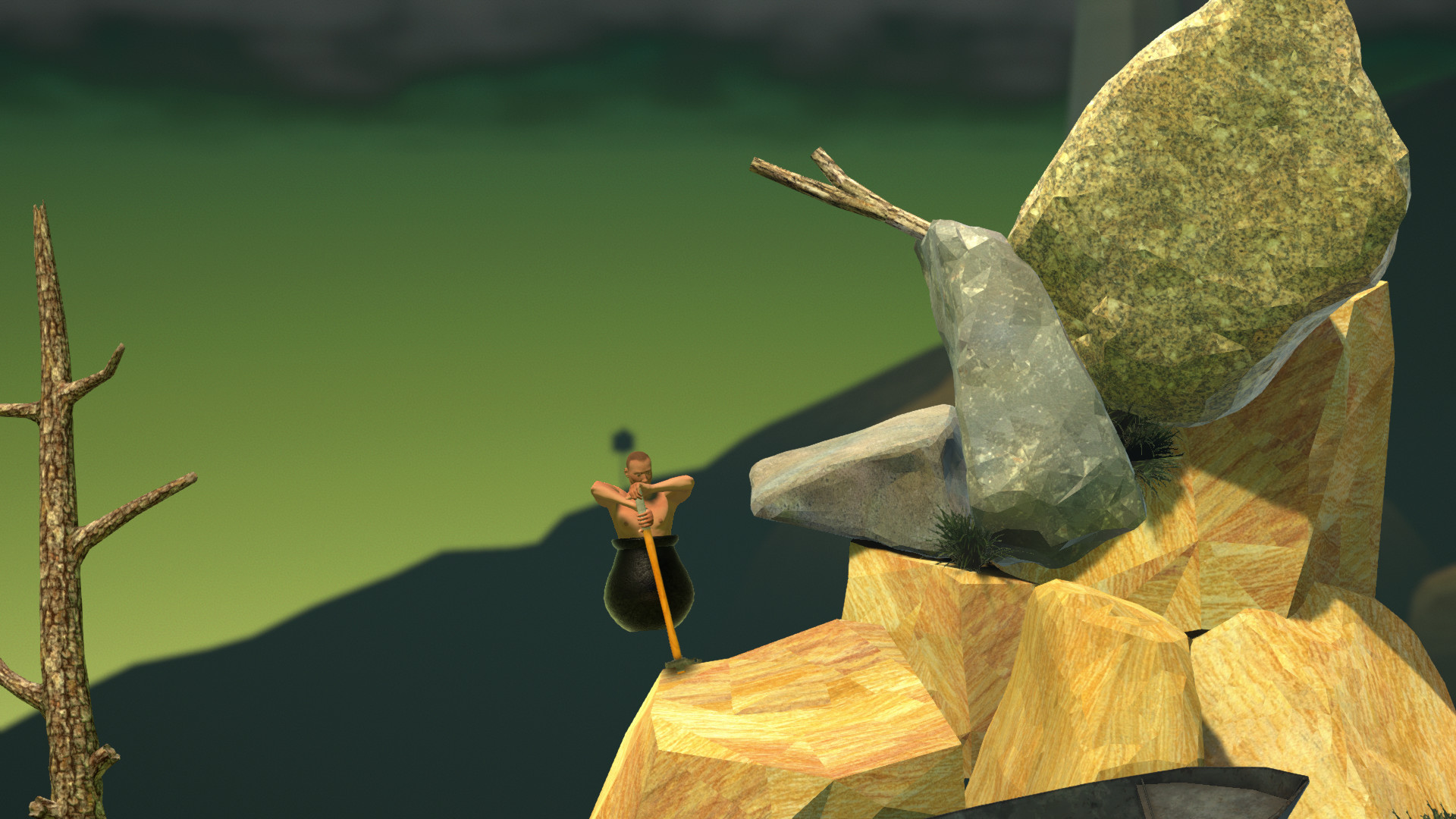 Getting Over It with Bennett Foddy