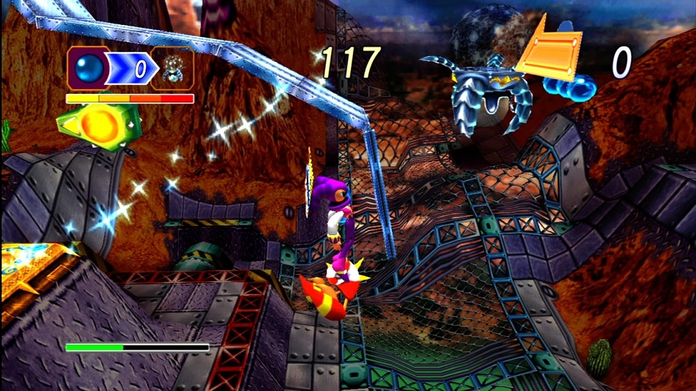 NiGHTS into dreams... gameplay visual