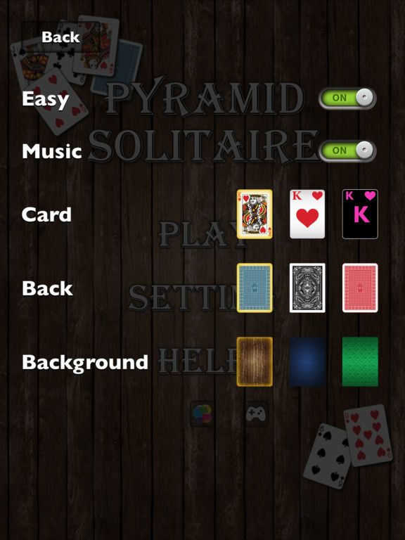 Pyramid-Solitaire Go