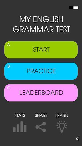 My English Grammar Test