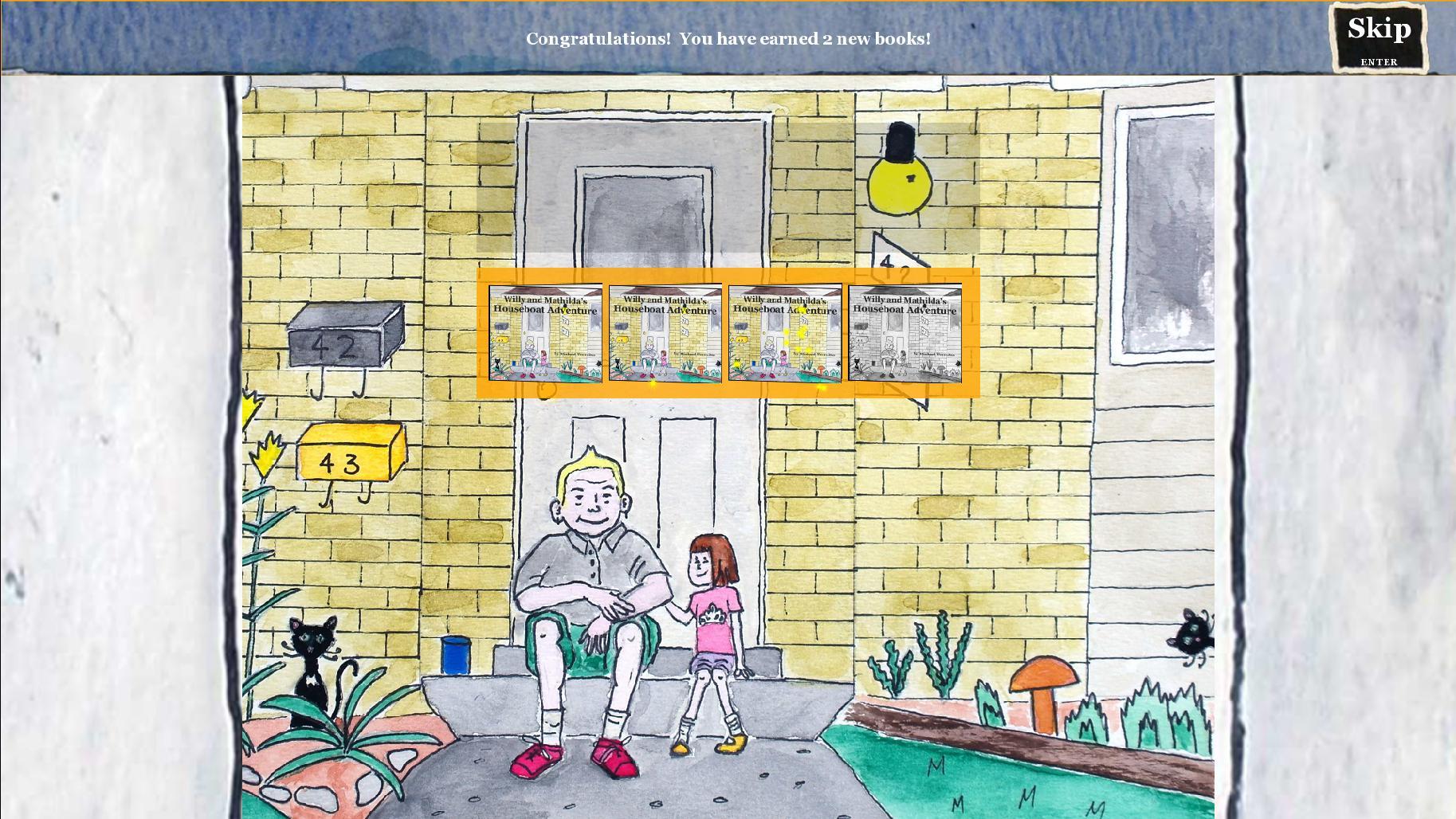 Willy and Mathilda's Houseboat Adventure: The Game