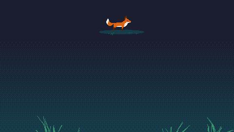 Hungry foxie in wonderland