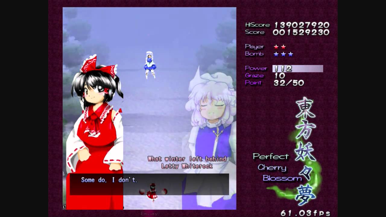 Touhou 7 ~ Perfect Cherry Blossom. - release date, videos, screenshots,  reviews on RAWG