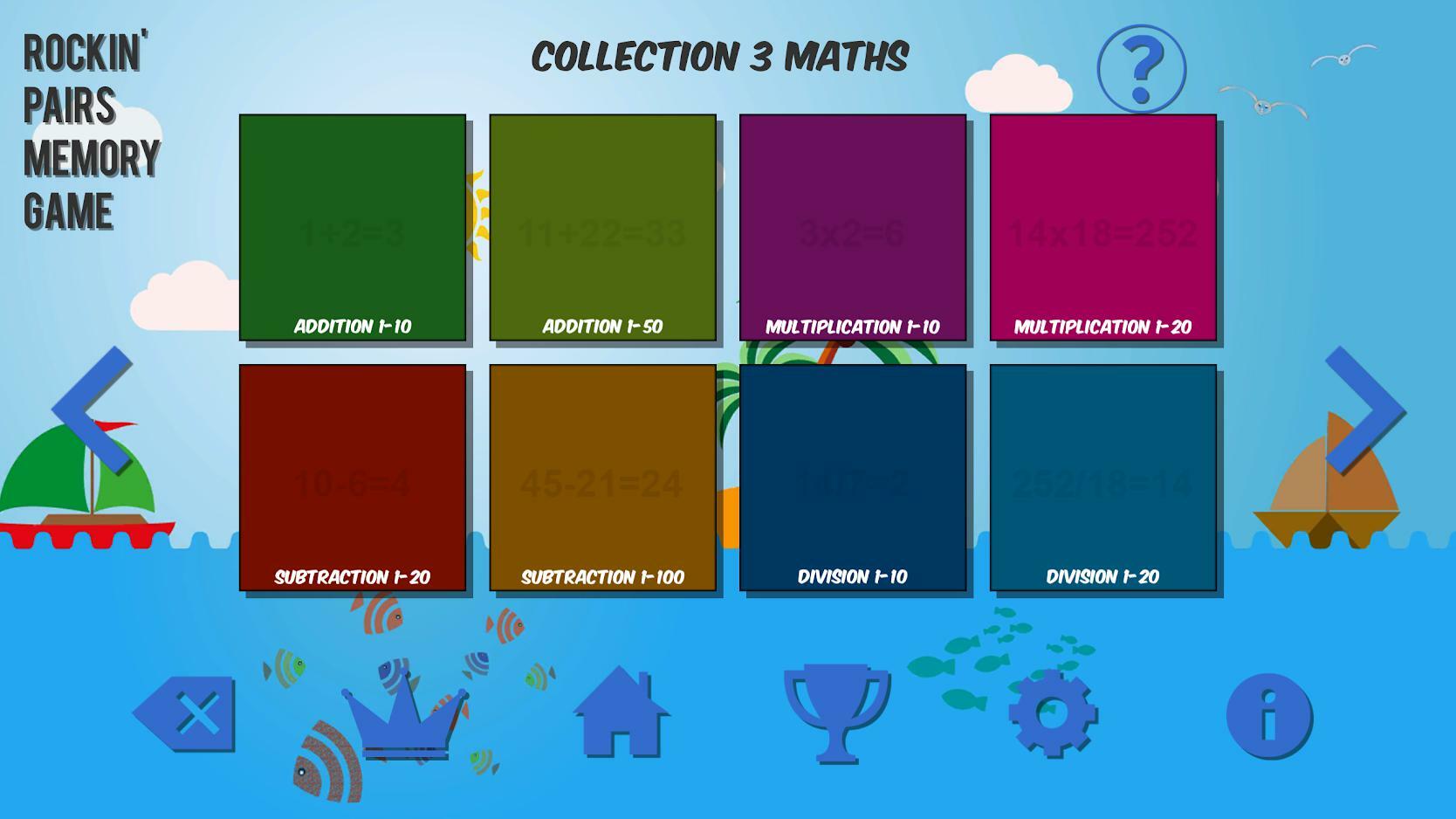 Rockin Pairs Memory Game