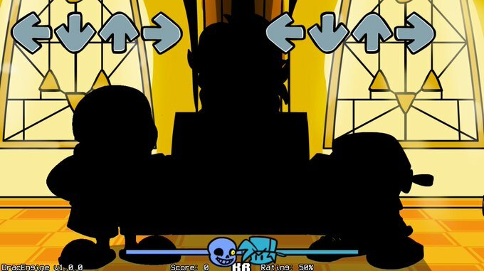 Friday night funkin's vs sans (Full week)[Remake]