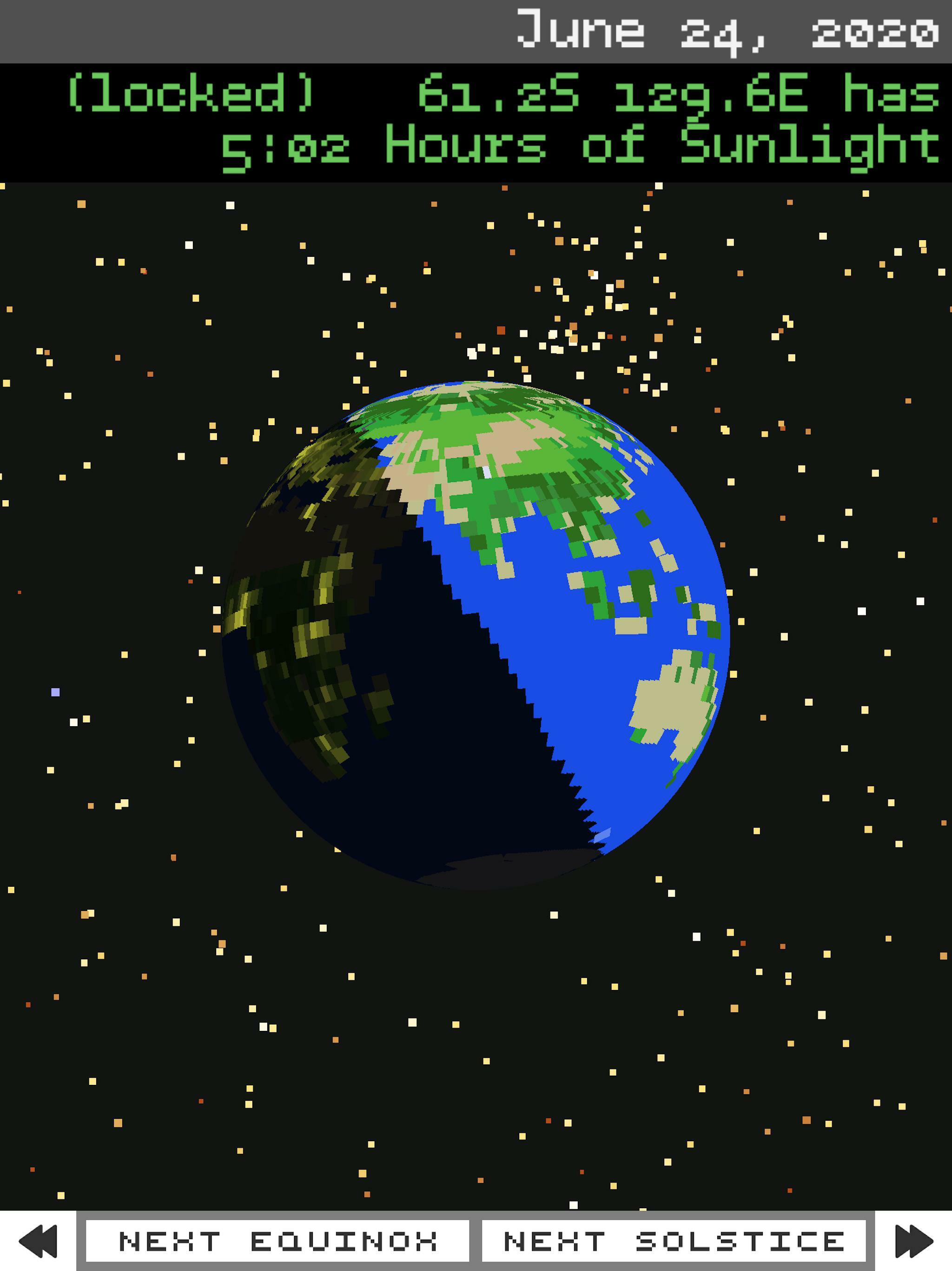 Dark Side of the Earth