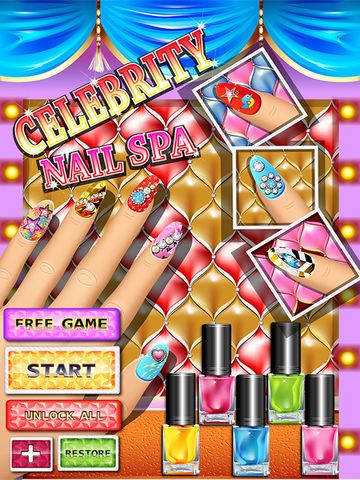 Princess Nail Salon For Trendy Girls - Make-over art nail experience like crayola party FREE