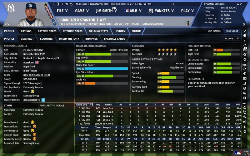 OOTP Baseball 19