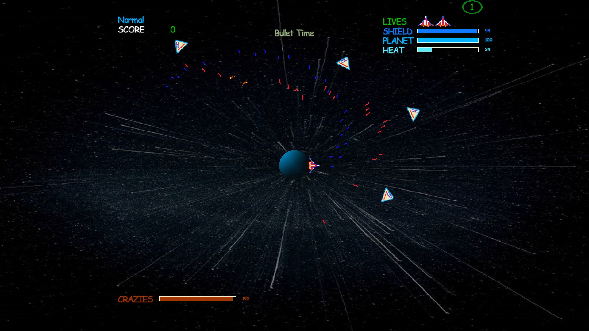 Crazy Invader ShootEm Down