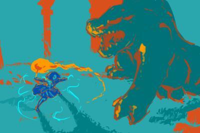 I will be proud of you if you defeat the boss