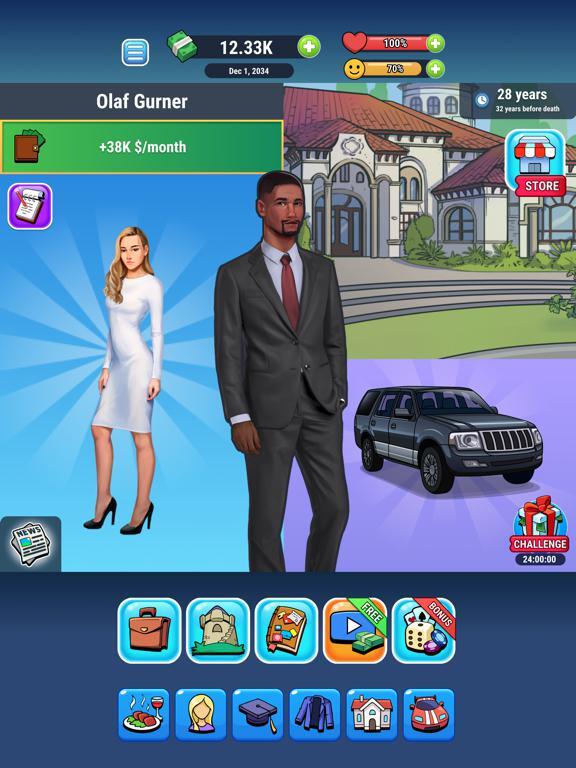 Rich Inc. Idle life simulator