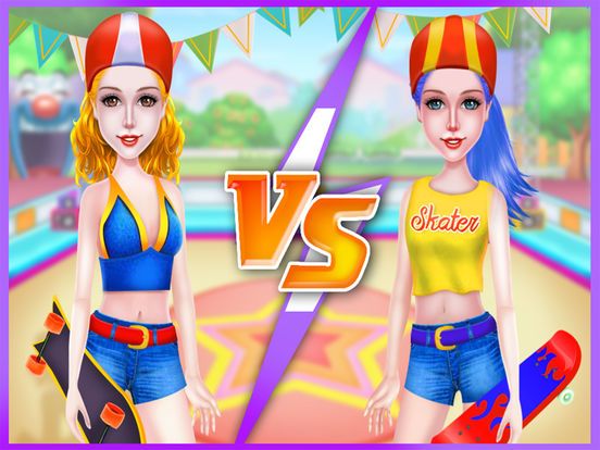 Skateboard Skating Girl