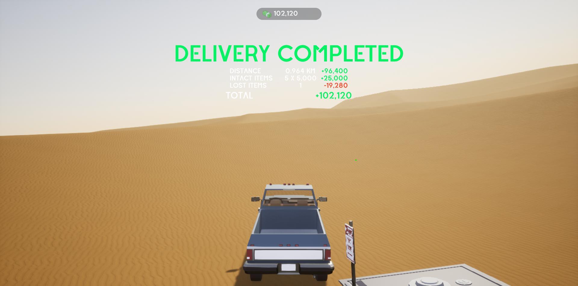 Desert Delivery (del1an)
