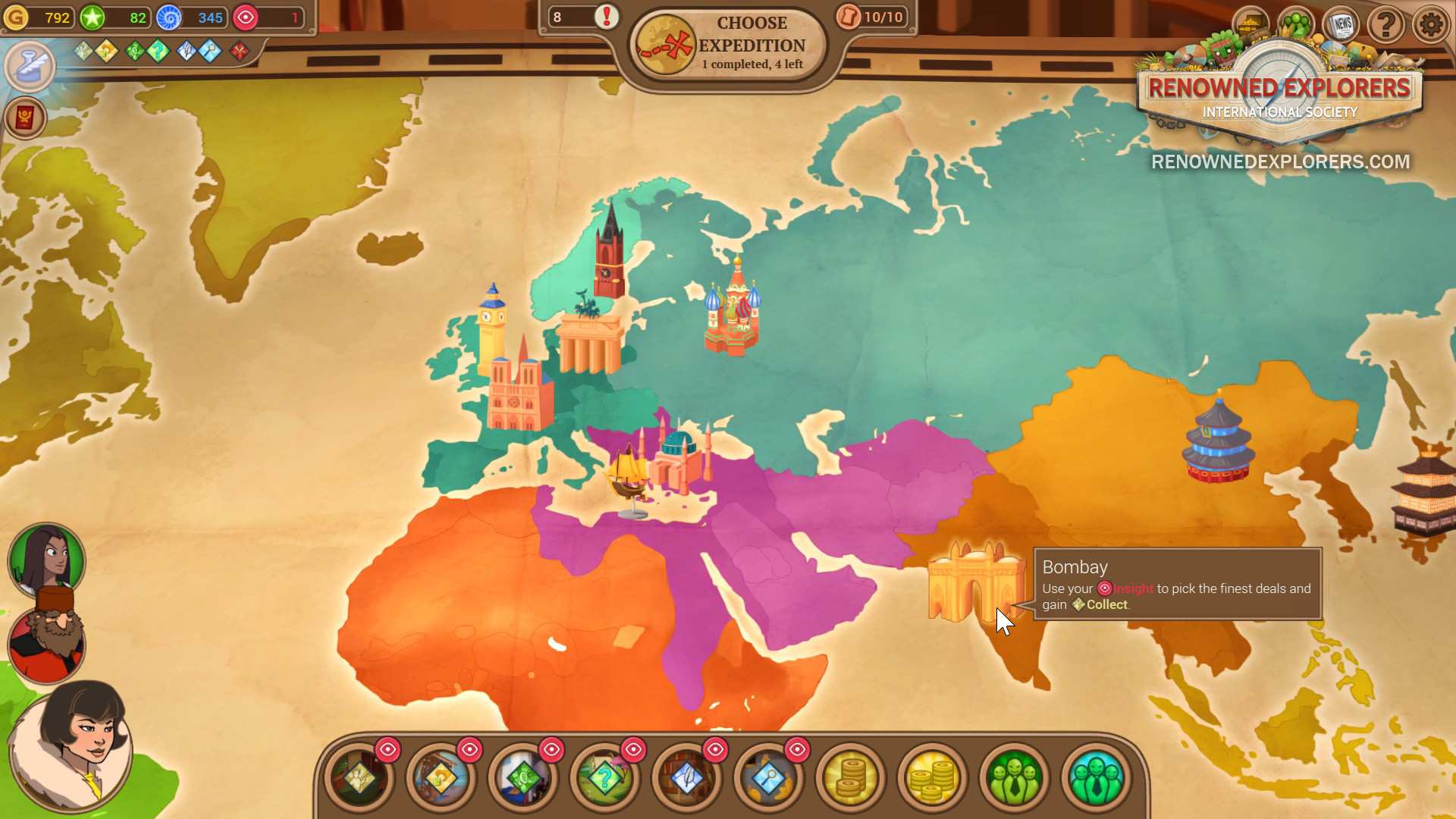 Renowned Explorers: International Society