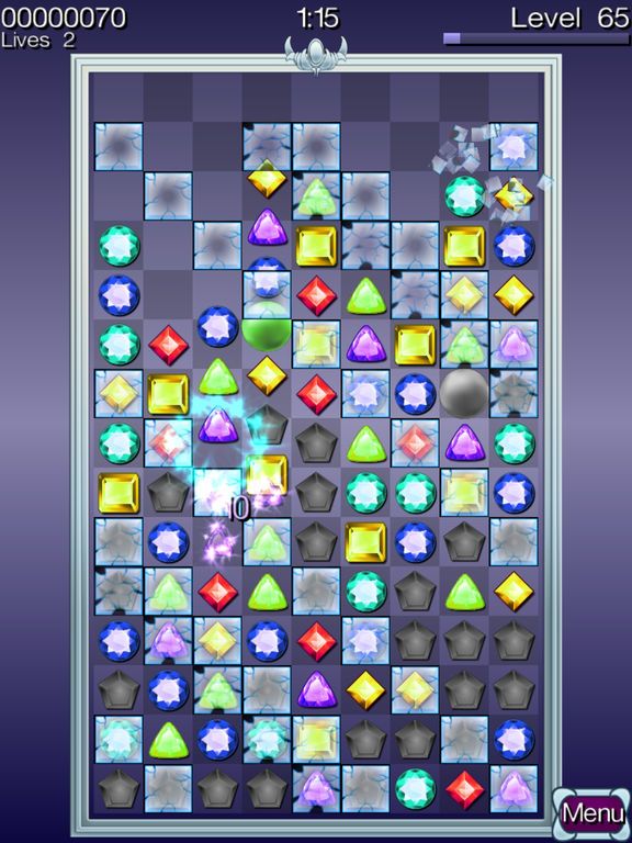 Diamond Stacks Mania: match 3 jewel gems puzzle!