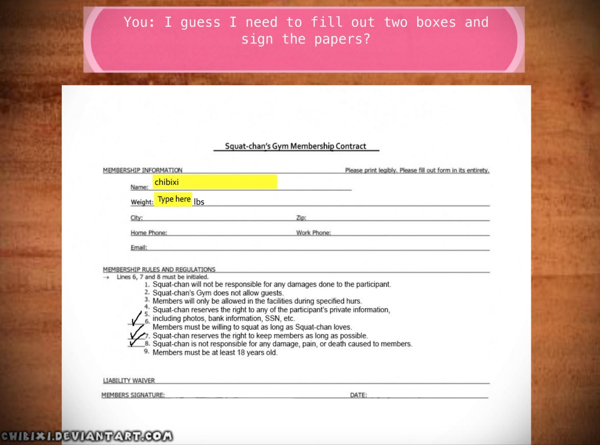 Squat With Me Or Die: Fitness Dating Simulator