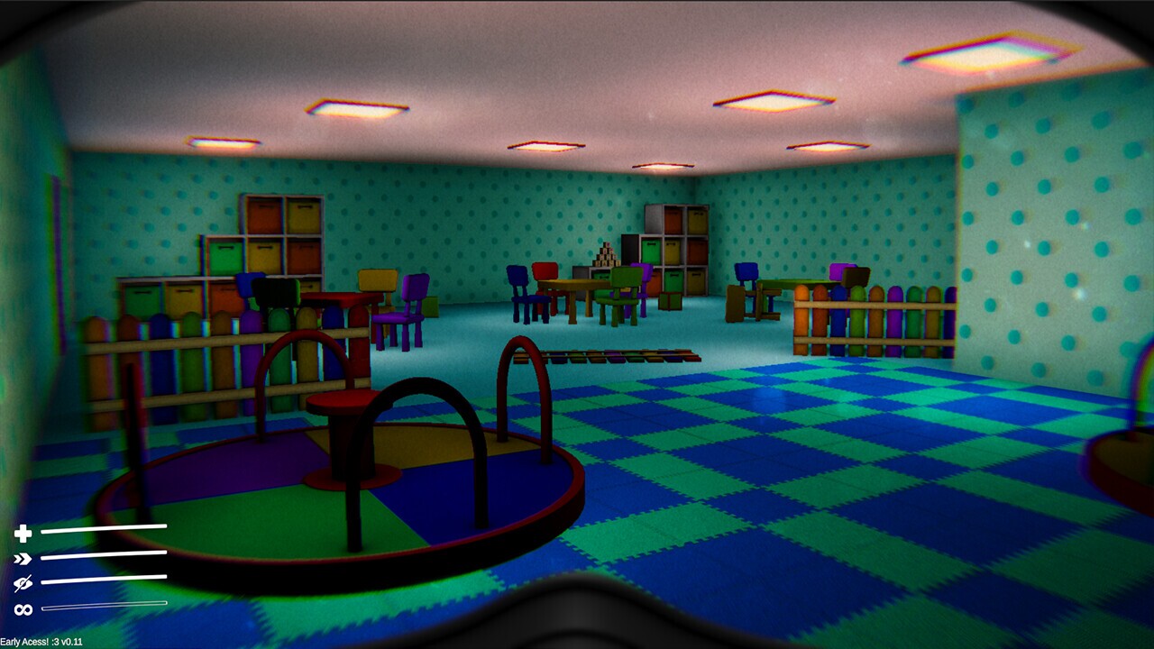 Backrooms Cycle screenshot