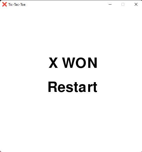 Tic Tac Toe -Simple Edition