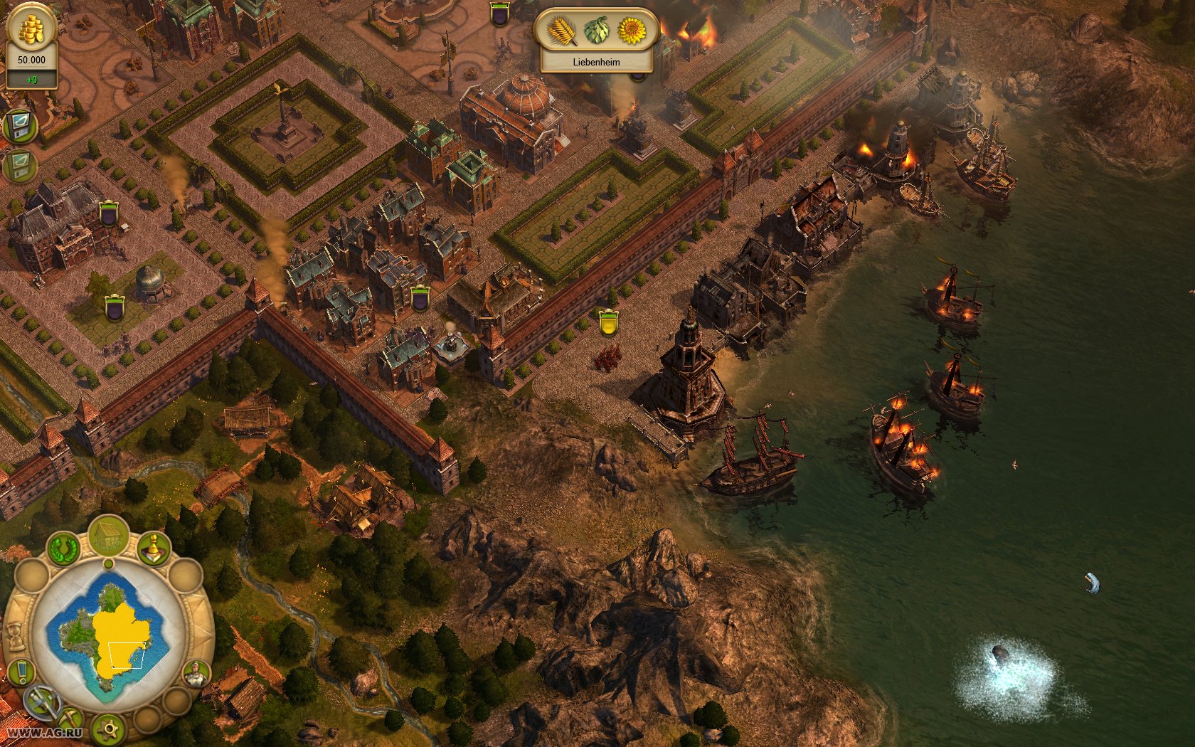 1701 A.D.: The Sunken Dragon