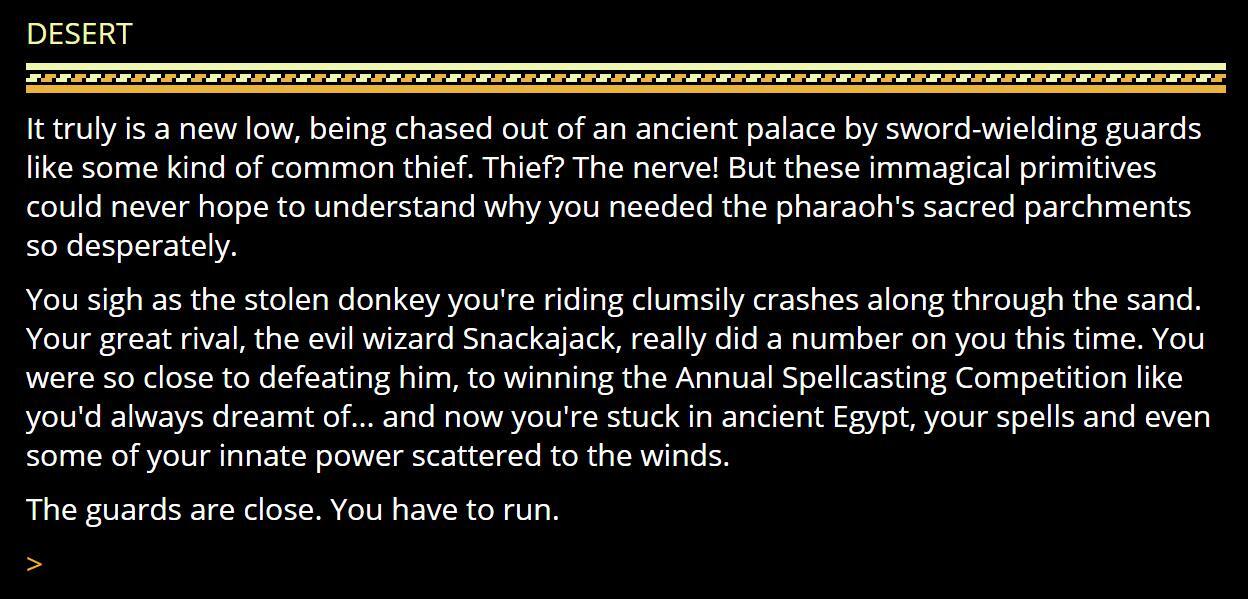 In a Tomb with a Donkey