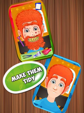 Hairy Face Salon - Hair dresser and hair stylist salon game