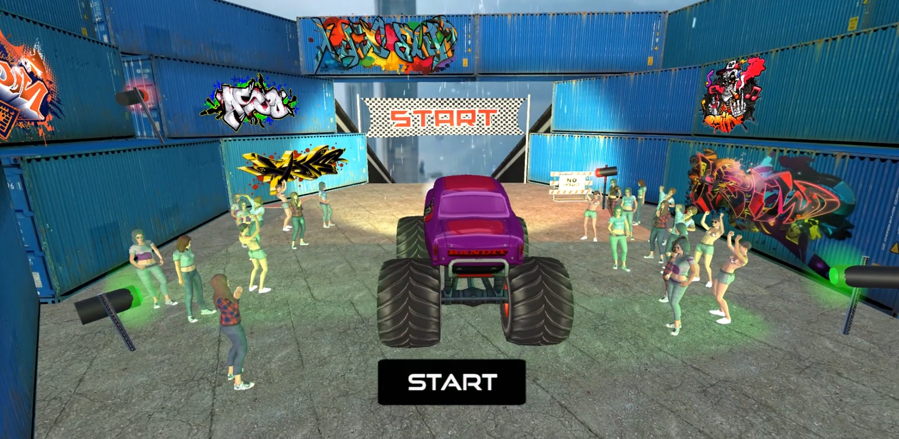 Monster Truck Jump (itch)