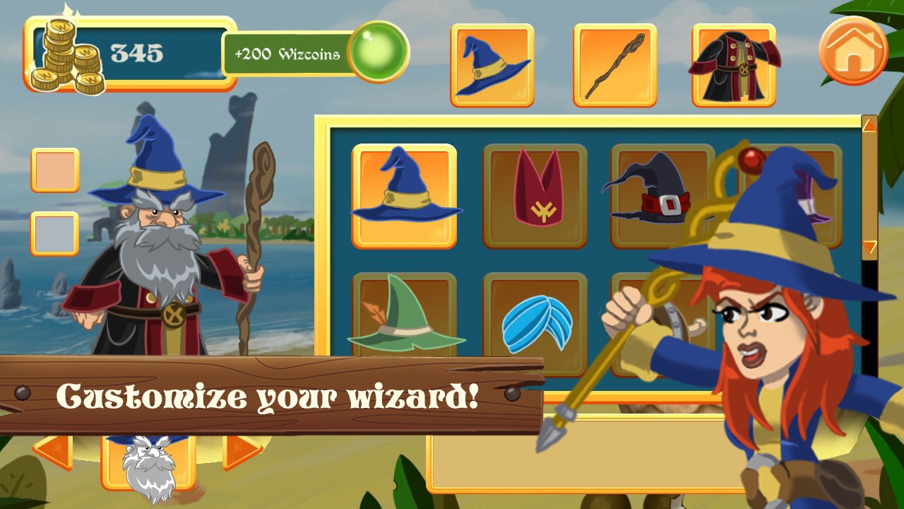 Игра Wizard.